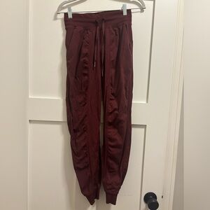 Lululemon Maroon Dance Studio Midrise Joggers